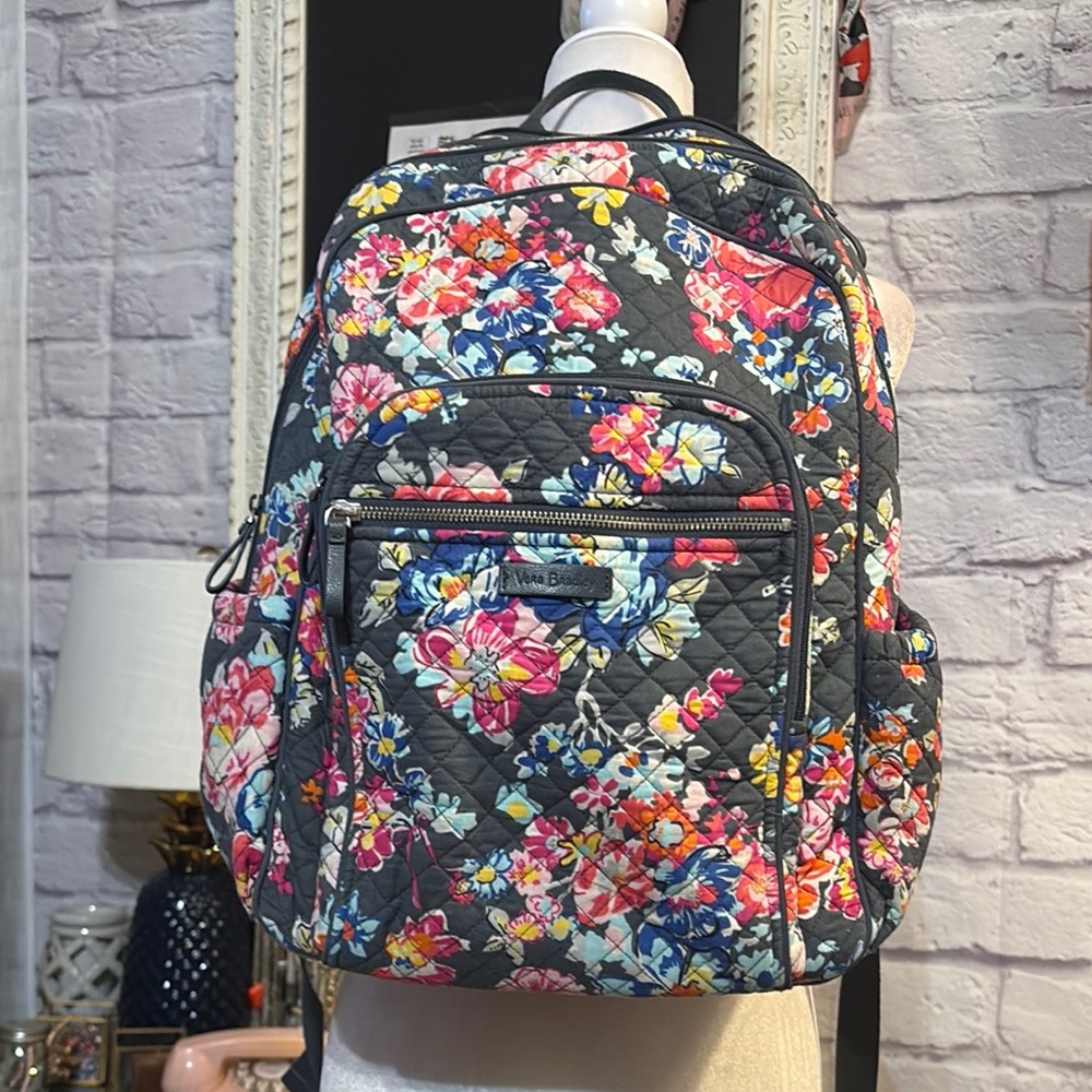 Vera Bradley Floral Backpack - Multicolor